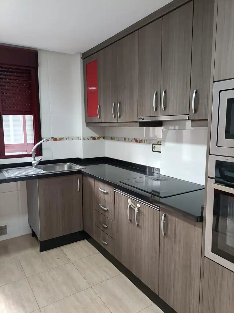 Cocina de Apartamento de alquiler en Murcia con Aire acondicionado, Calefacción y Balcón