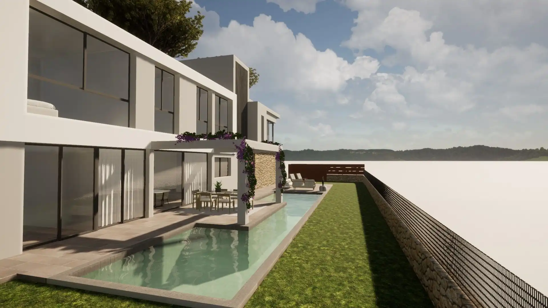 Swimming pool of Houses for sale in Llucmajor  with Air Conditioner, Heating and Private garden