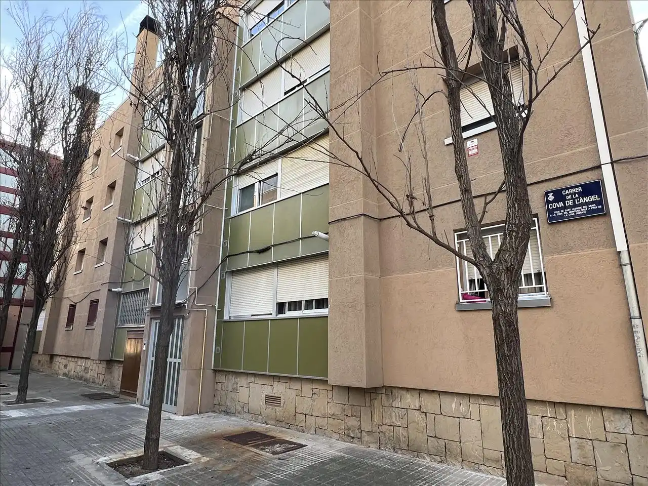 Vista exterior de Piso en venta en Terrassa