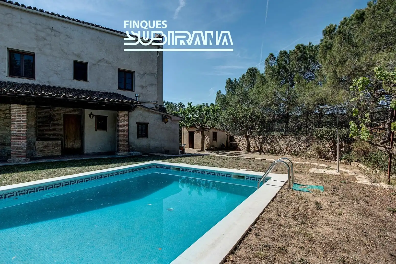 Piscina de Finca rústica en venta en Igualada con Calefacción, Jardín privado y Terraza