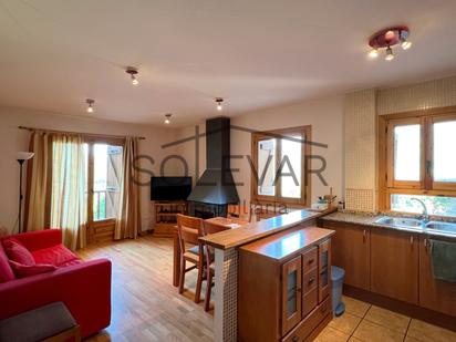 Living room of Flat for sale in La Torre de Cabdella  with Heating, Terrace and Furnished