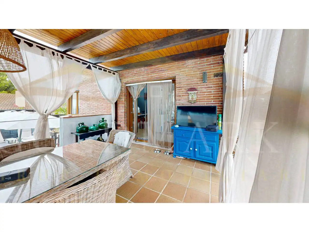 Terraza de Casa o chalet en venta en El Vendrell con Aire acondicionado, Calefacción y Jardín privado