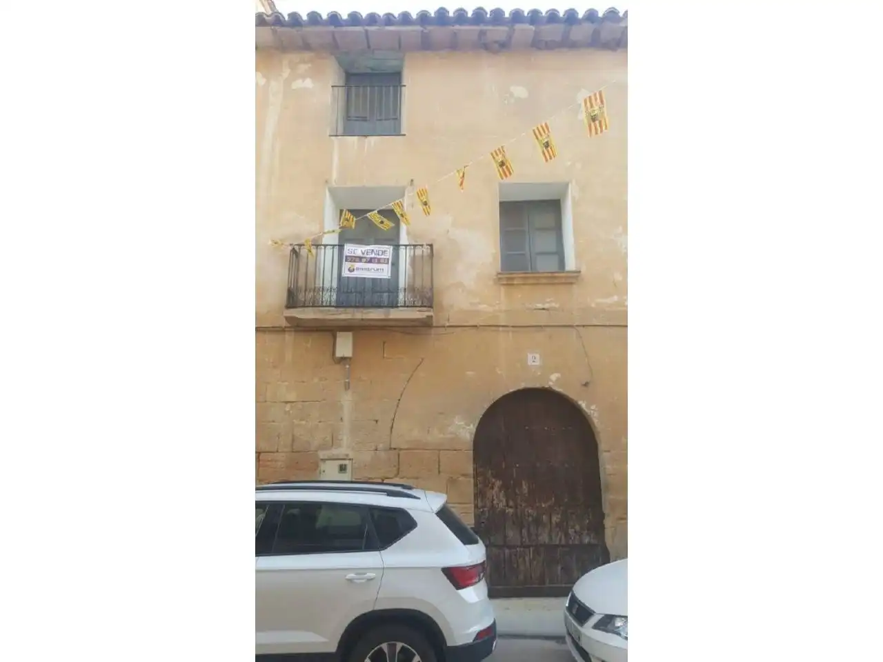 Vista exterior de Casa o xalet en venda en Castelserás