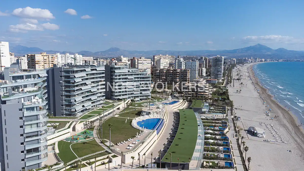 Exterior view of Flat for rent in Alicante / Alacant  with Air Conditioner, Terrace and Furnished