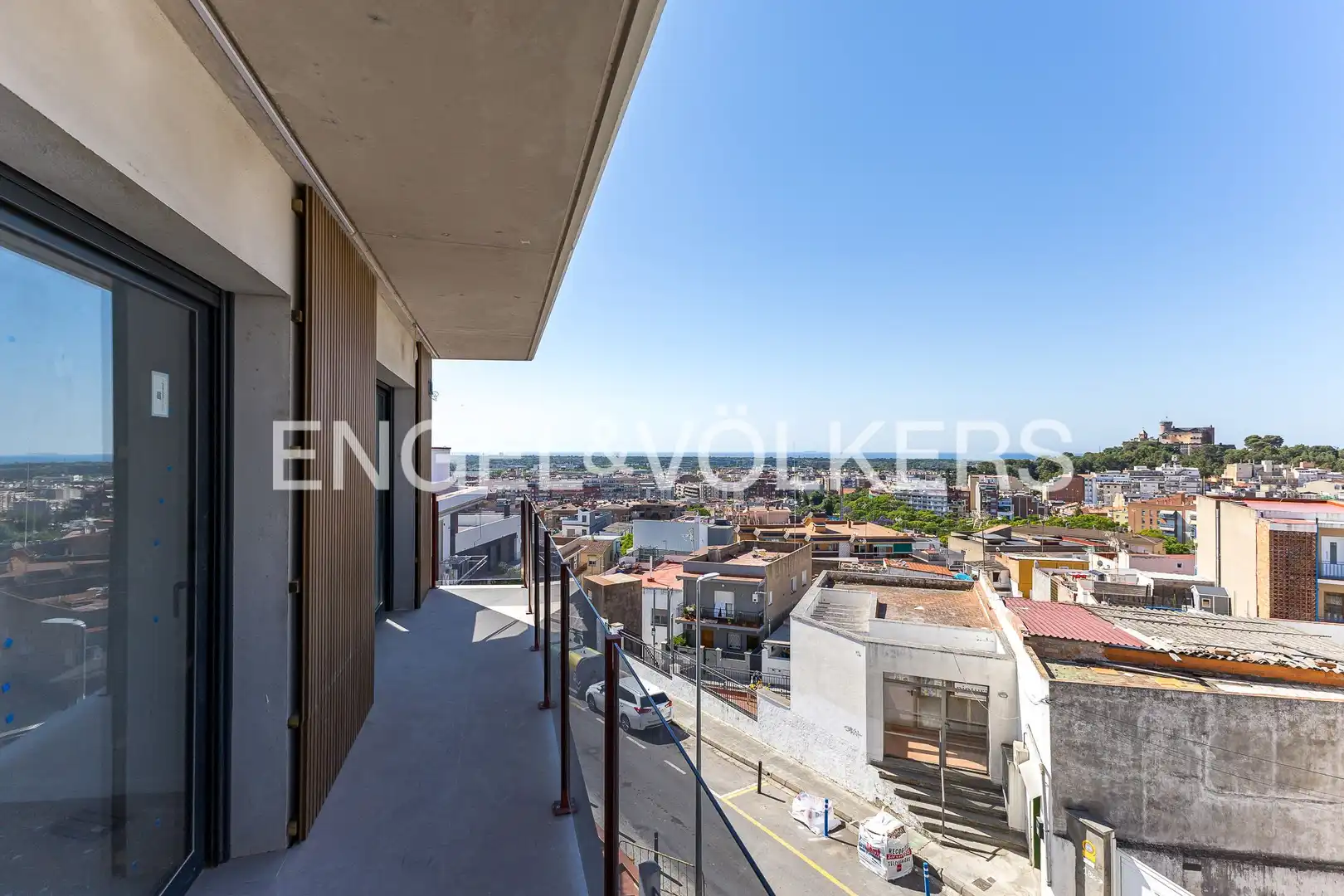 Terrace of Flat for sale in Castelldefels  with Air Conditioner, Heating and Parquet flooring