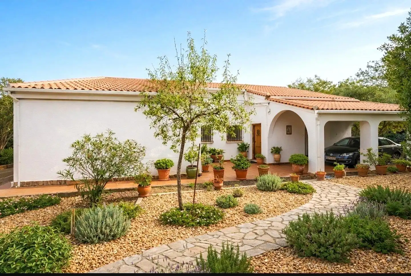 Vista exterior de Casa o chalet en venta en Puertollano con Aire acondicionado, Calefacción y Jardín privado
