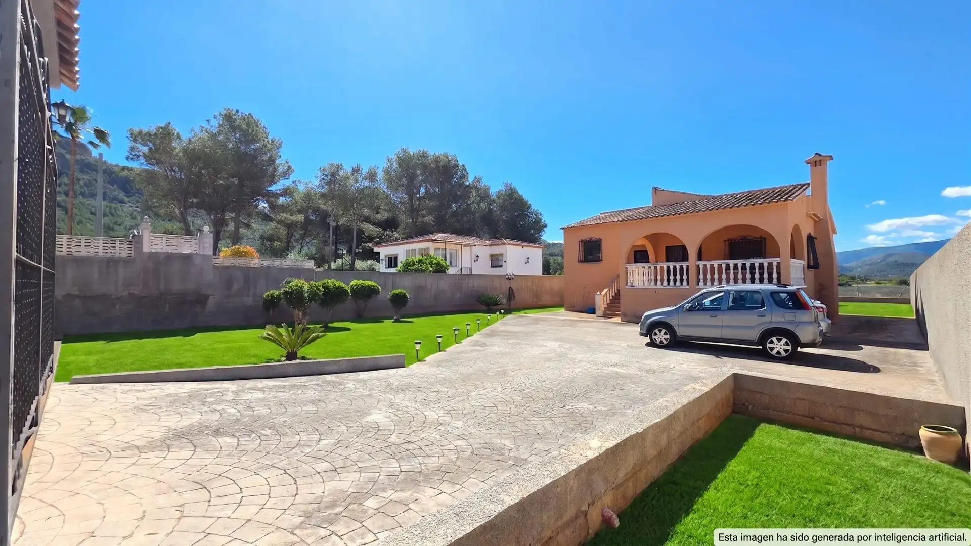 Vista exterior de Casa o chalet en venta en Gandia con Jardín privado y Terraza