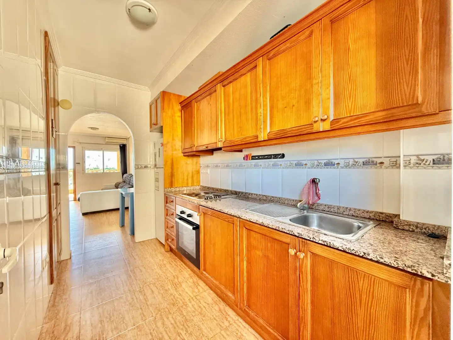 Kitchen of Flat for sale in San Pedro del Pinatar  with Air Conditioner, Terrace and Swimming Pool