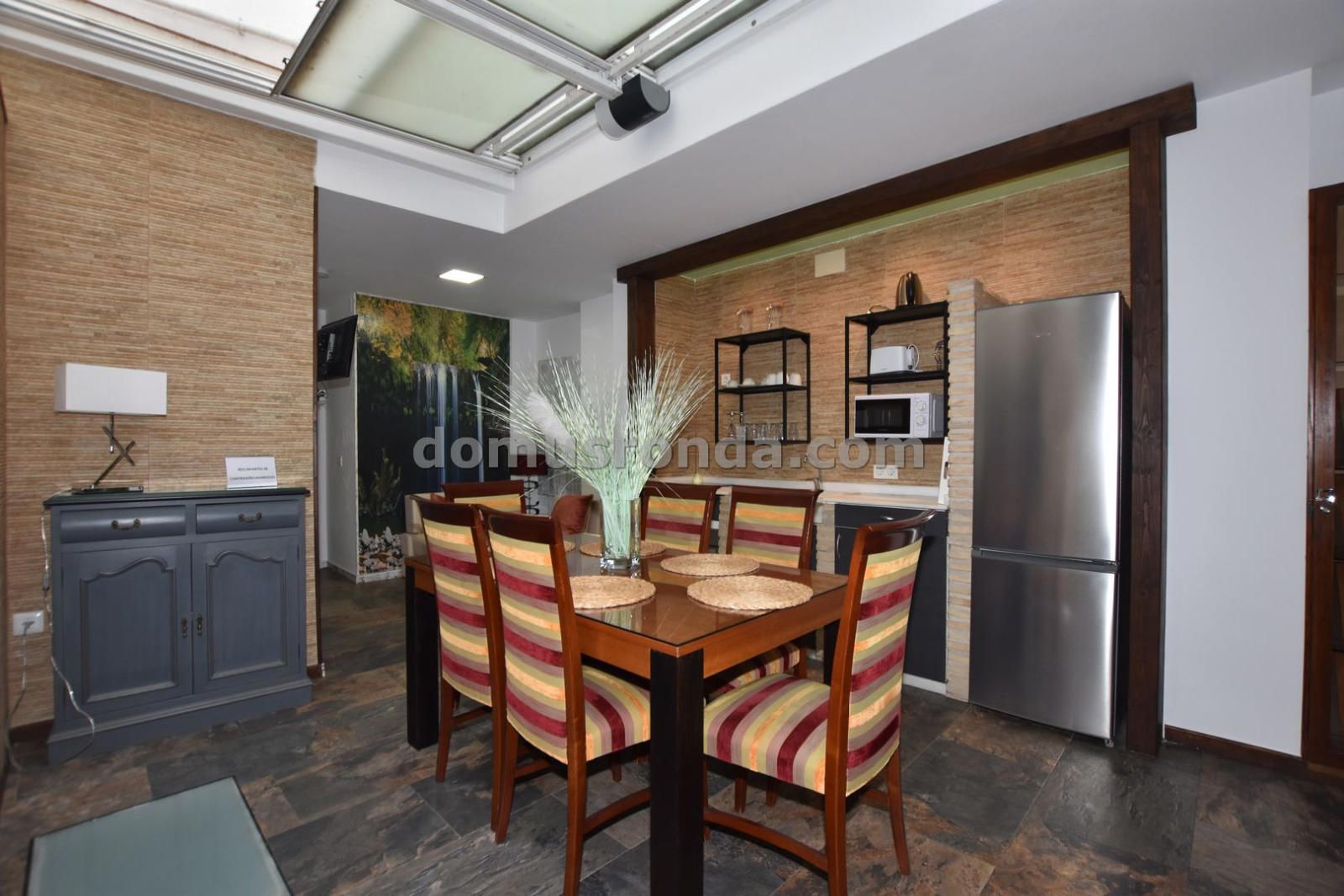 Dining room of Flat for sale in Ronda  with Air Conditioner, Heating and Terrace