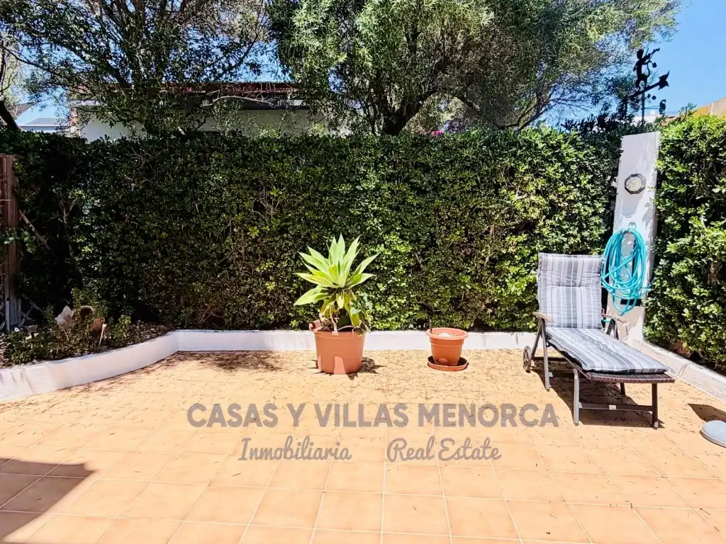Jardí de Casa adosada en venda en Es Mercadal