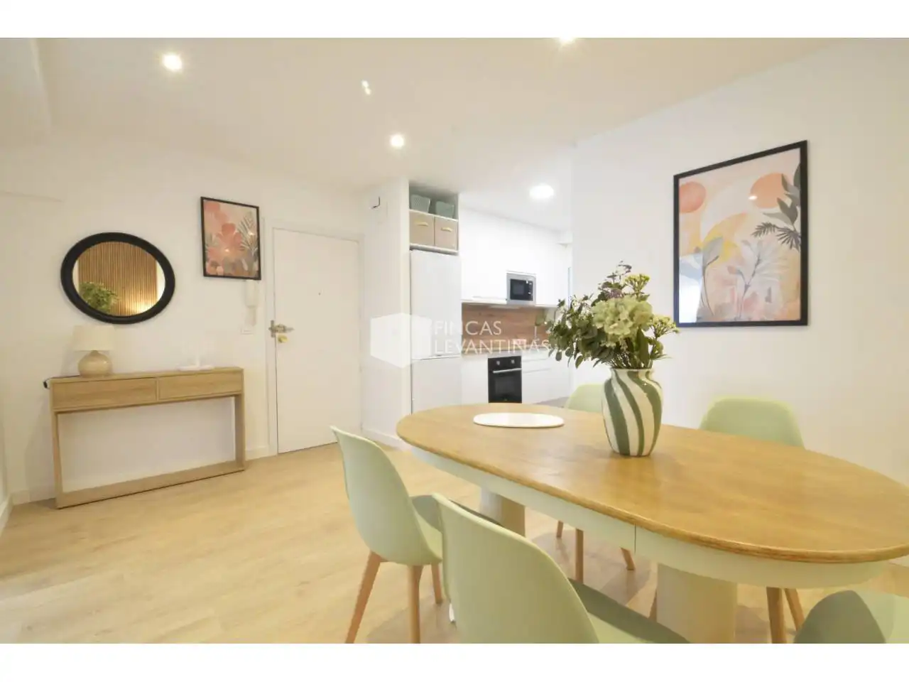 Küche von Wohnung zur Miete in San Vicente del Raspeig / Sant Vicent del Raspeig mit Möbliert und Balkon