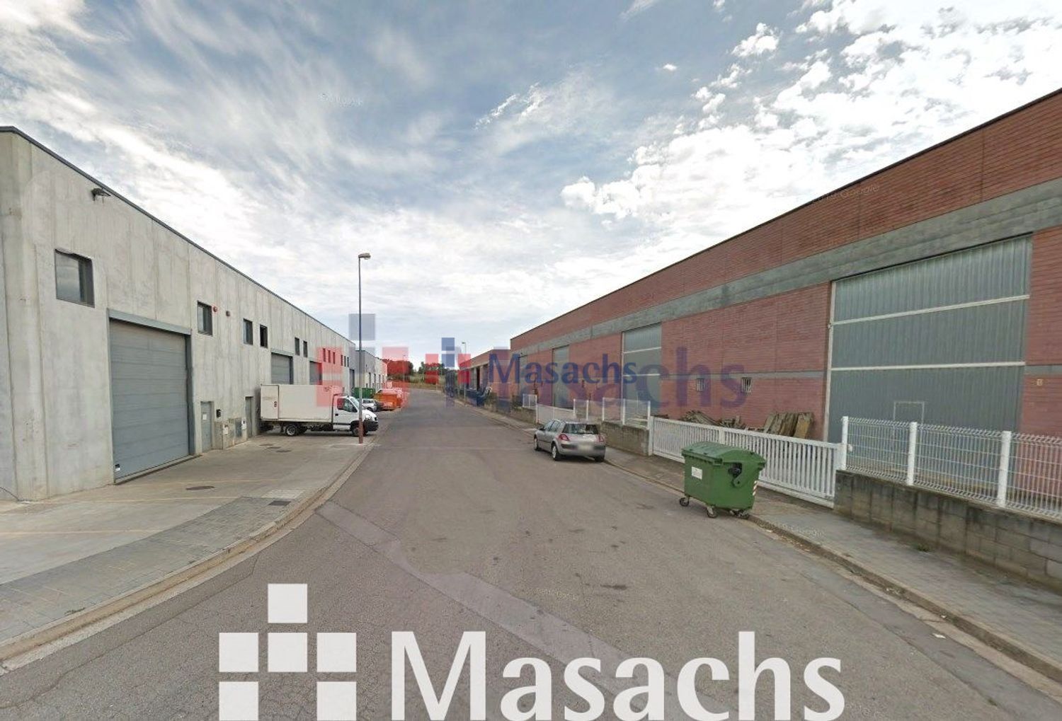 Vista exterior de Nau industrial de lloguer en Foixà