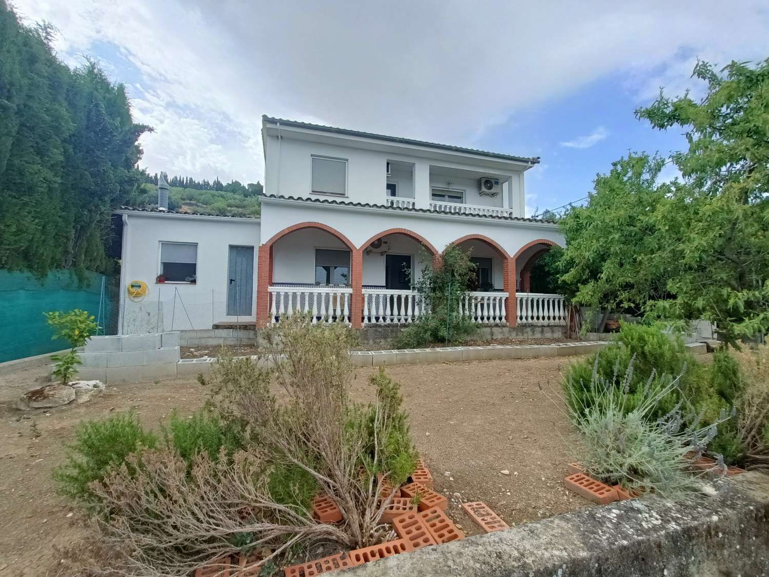 Exterior view of House or chalet for sale in Montefrío  with Heating, Terrace and Storage room