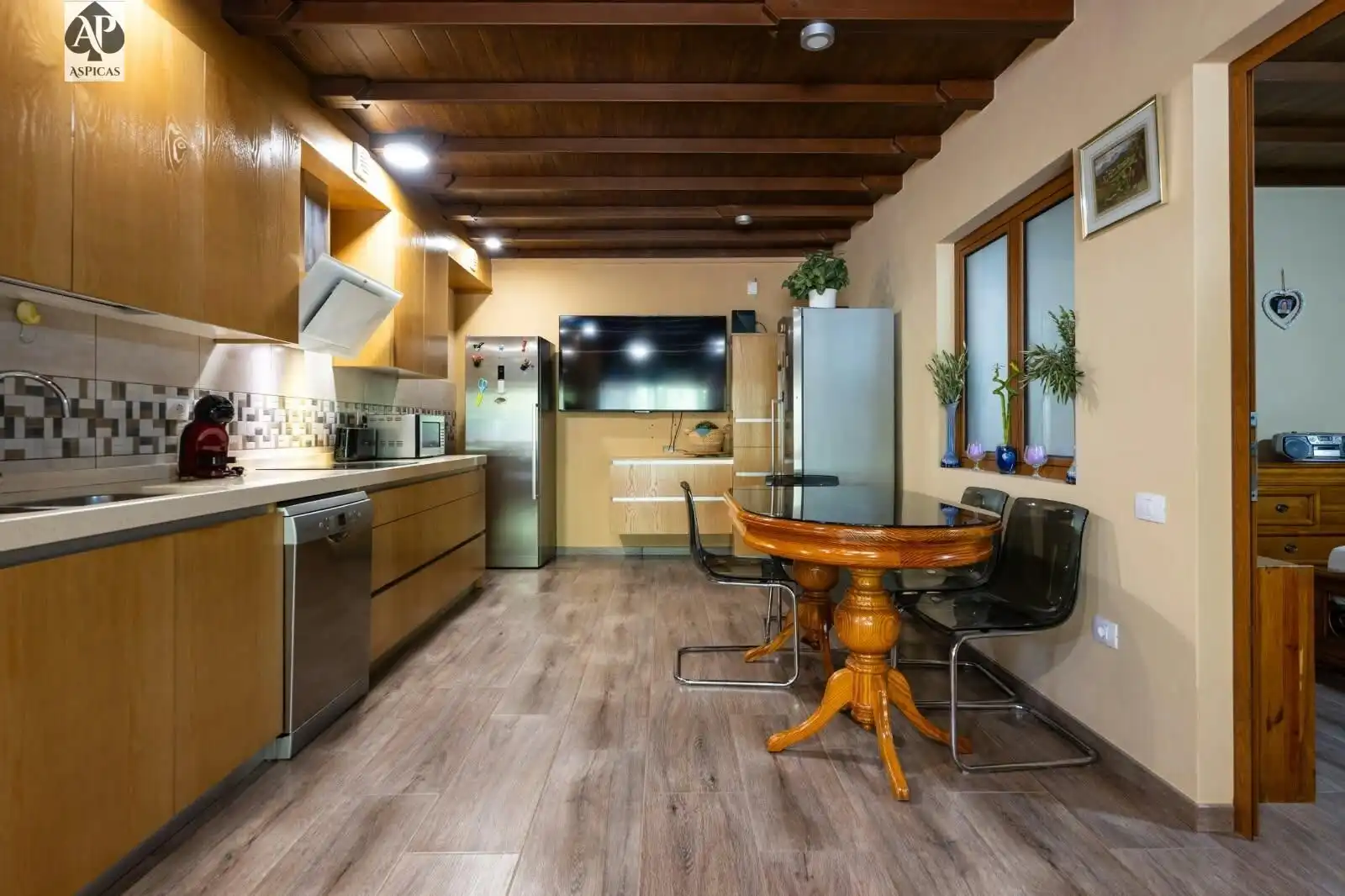 Cocina de Finca rústica en venta en Telde con Jardín privado, Terraza y Trastero