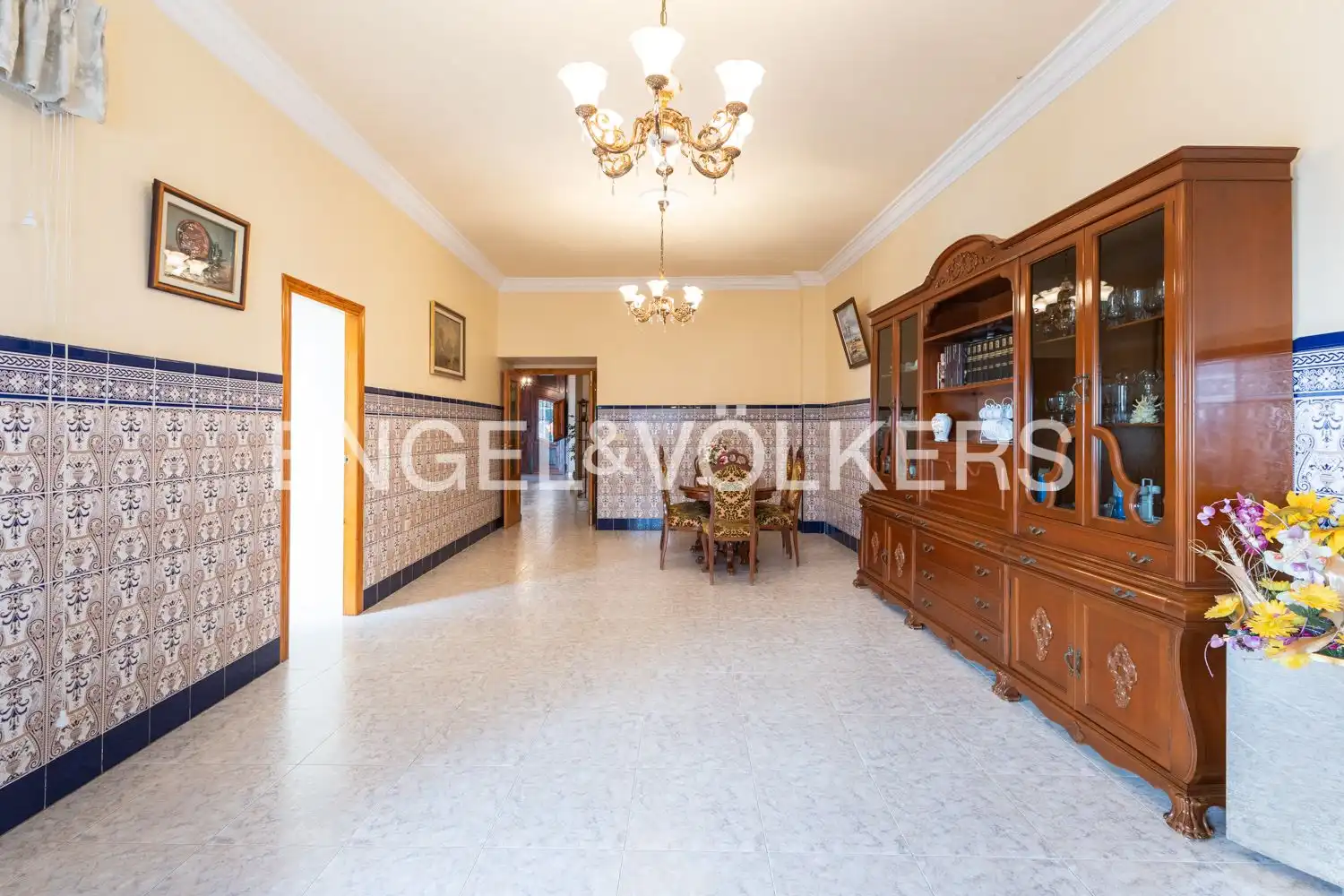 Dining room of Houses for sale in Villanueva de Castellón  with Heating and Private garden