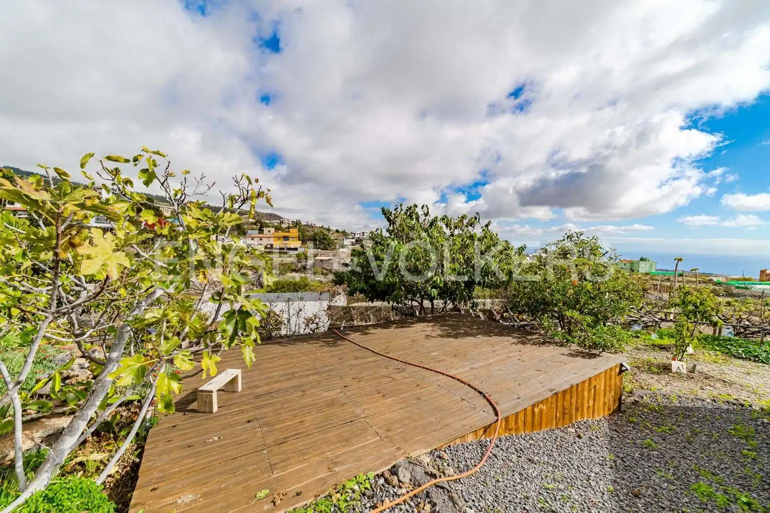 Exterior view of Houses for sale in Granadilla de Abona  with Terrace, Swimming Pool and Furnished