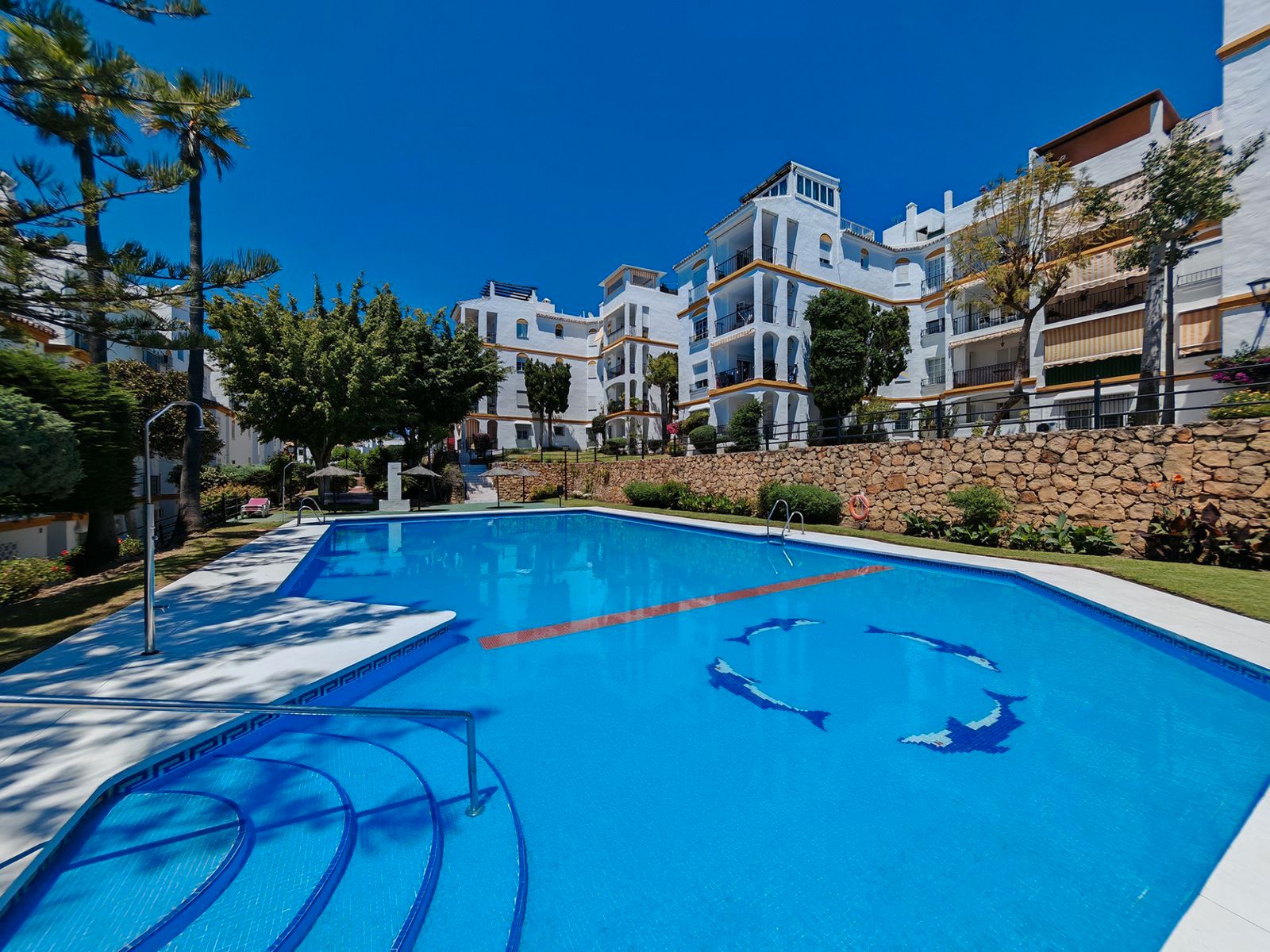 Piscina de Apartament en venda en Estepona amb Terrassa, Moblat i Forn