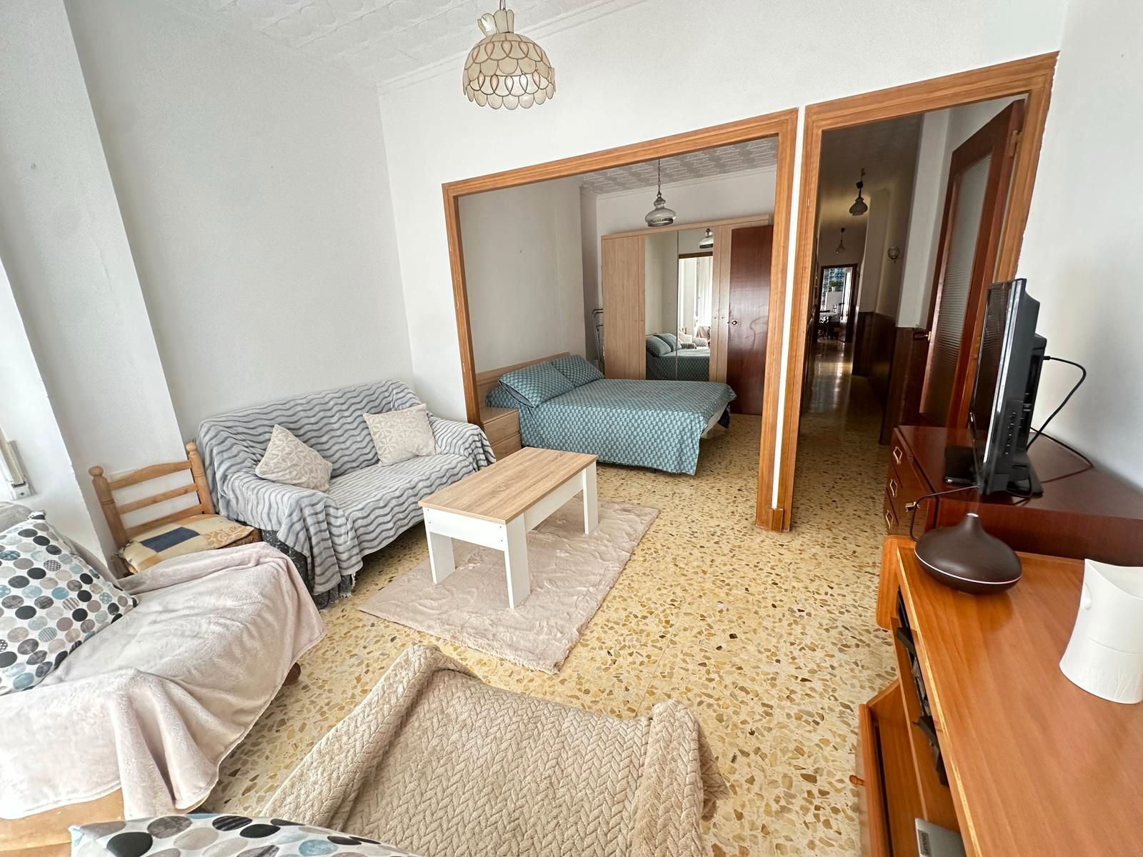 Living room of Flat for sale in Cartagena  with Terrace, Storage room and Balcony