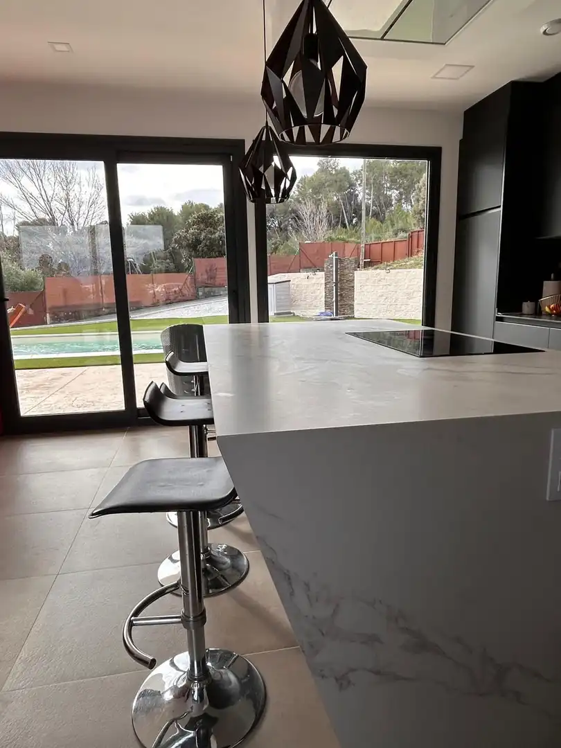 Cuina de Casa o xalet en venda en Vacarisses amb Aire condicionat, Calefacció i Jardí privat