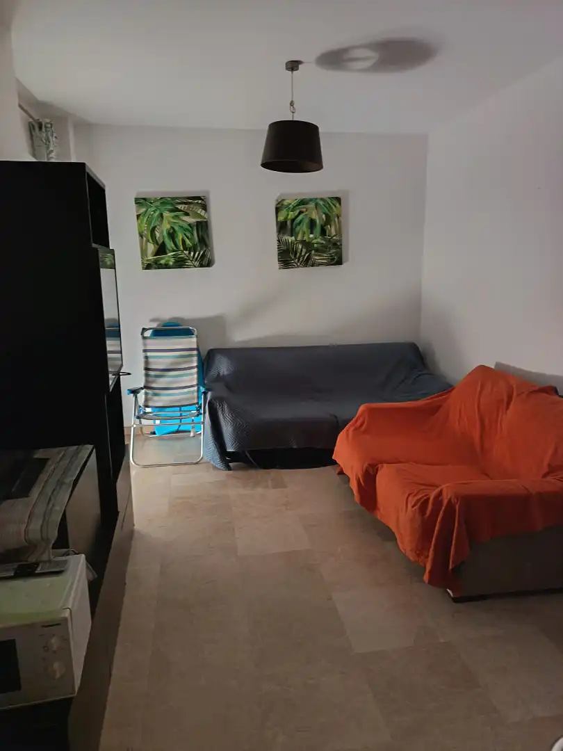 Sala d'estar de Casa adosada de lloguer en Sotogrande amb Moblat i Es permeten mascotes