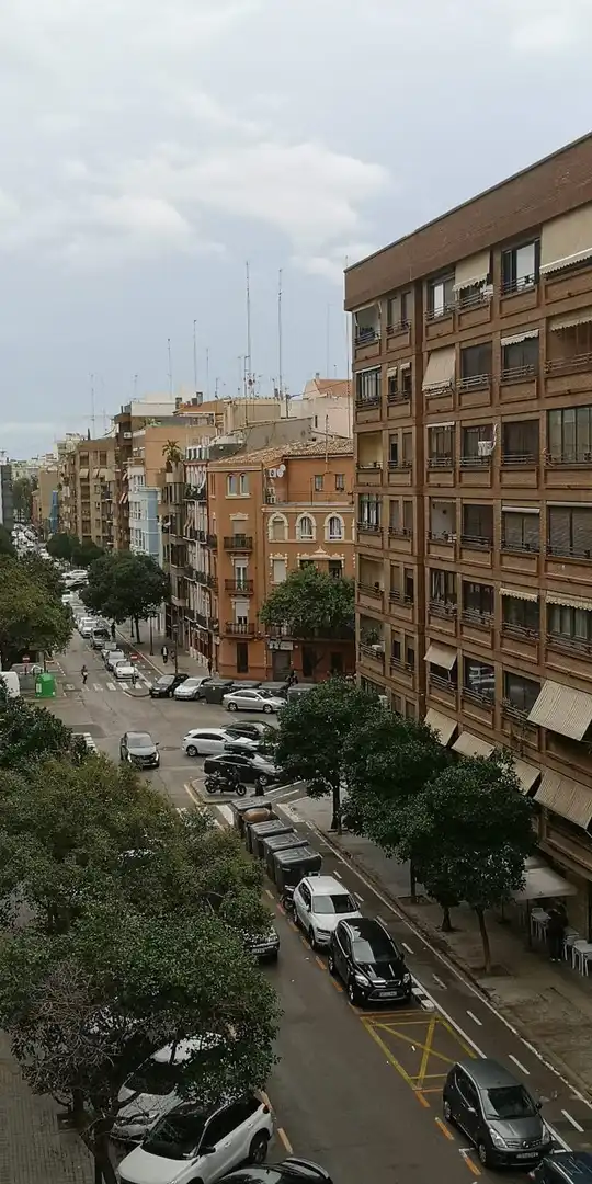 Exterior view of Flat for share in Valencia  with Heating, Private garden and Furnished