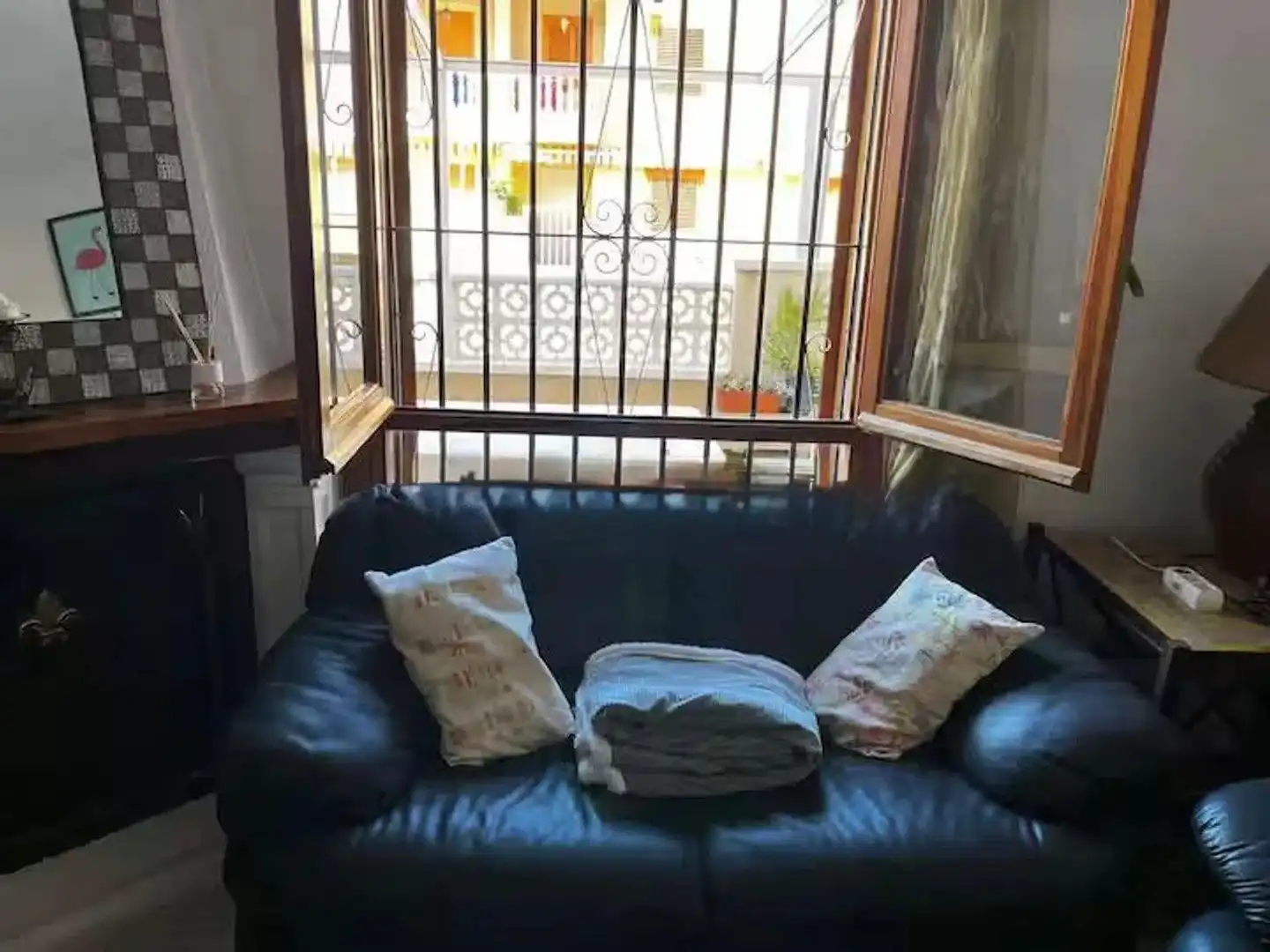 Terraza de Casa o chalet de alquiler en Santa Pola con Amueblado, Lavadora y Microondas