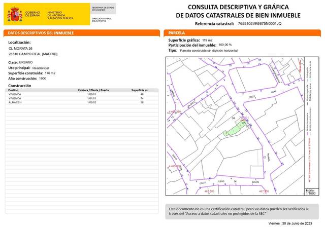 Terreno residencial en Venta en MORATA en Campo Real