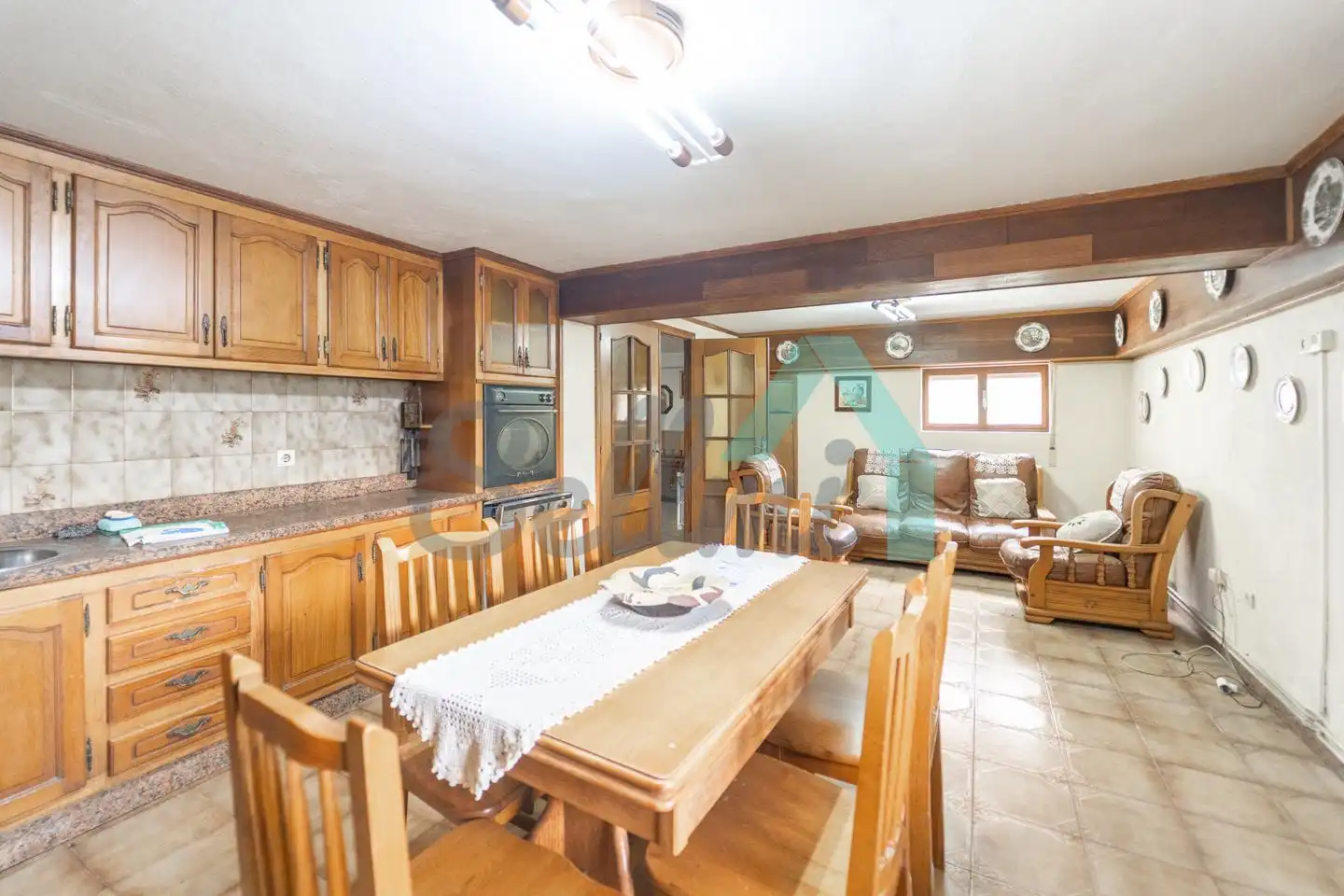 Cocina de Casa o chalet en venta en Ribadeo con Calefacción, Jardín privado y Parquet