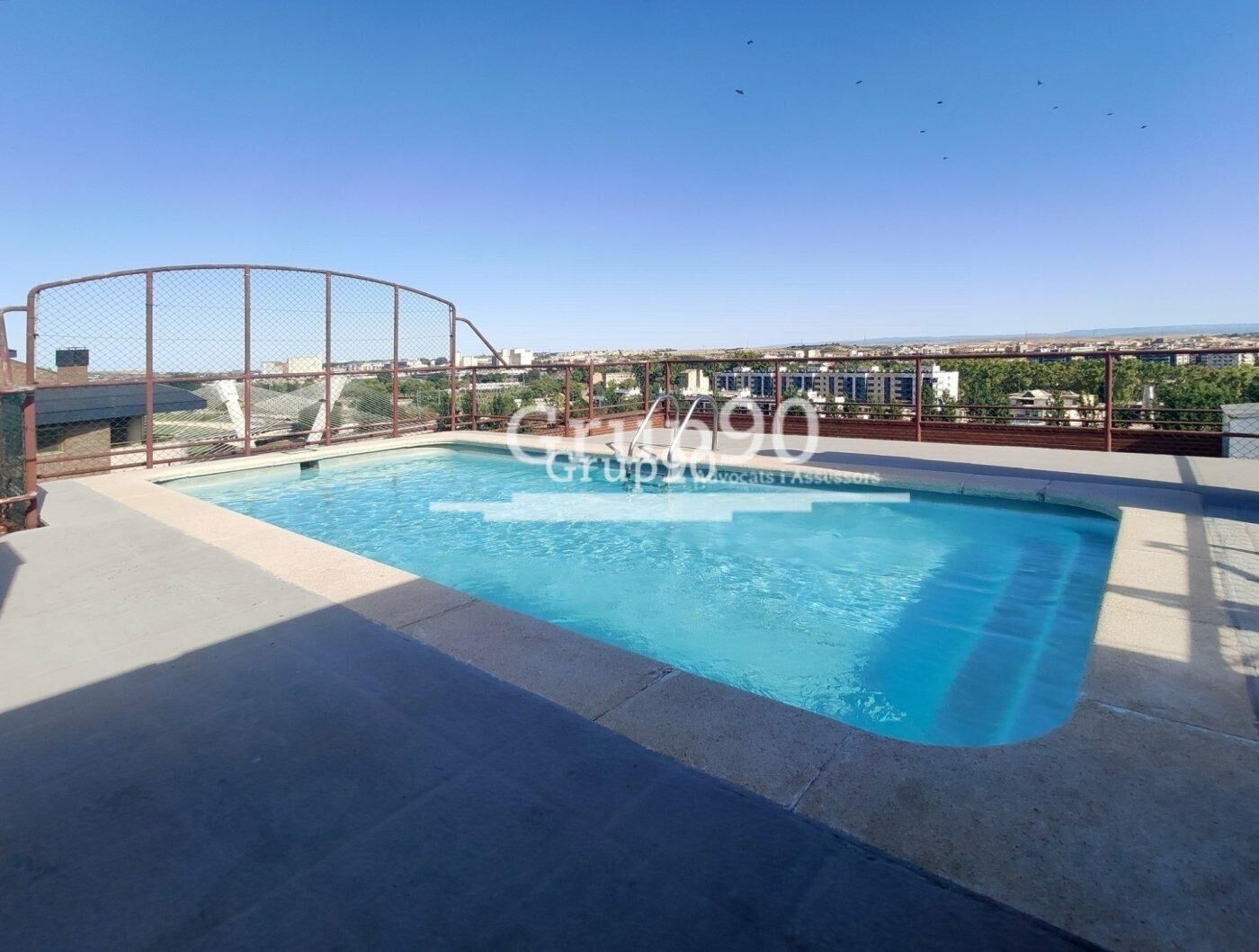 Swimming pool of Flat for sale in  Lleida Capital  with Heating, Storage room and Balcony