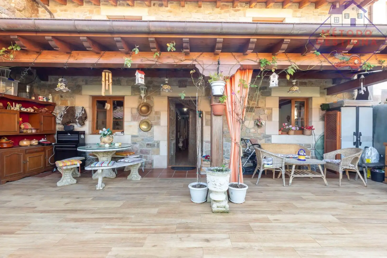 Terraza de Casa o chalet en venta en Cabuérniga con Calefacción, Terraza y Balcón
