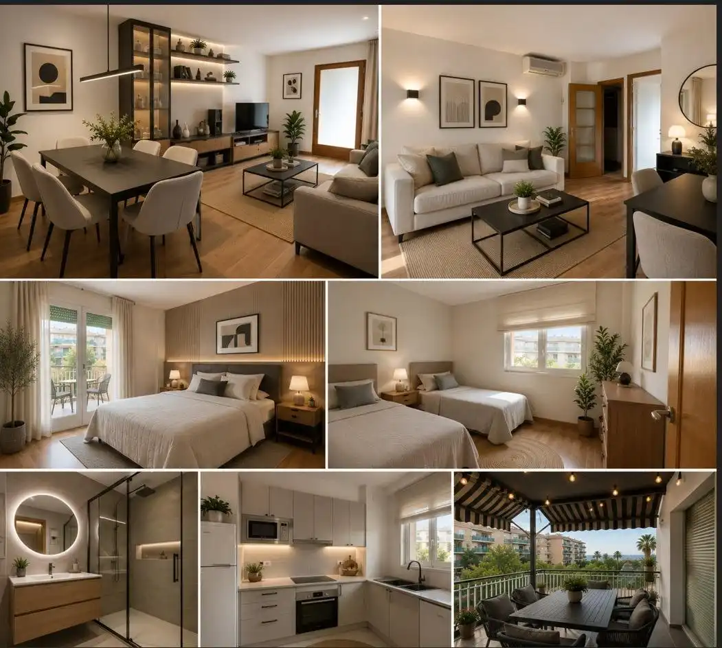 Living room of Apartments for sale in Salou  with Air Conditioner, Heating and Terrace