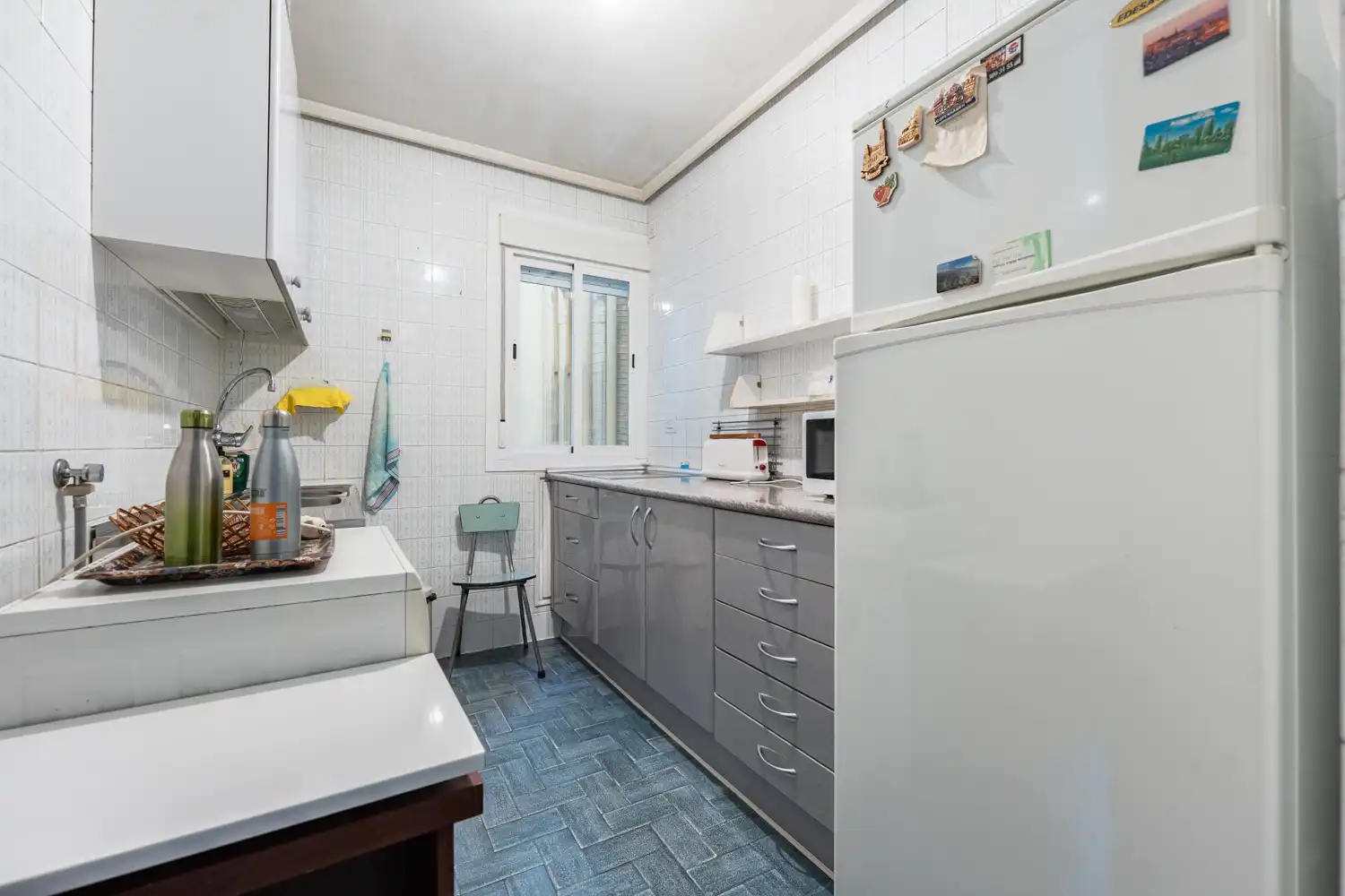 Cocina de Piso en venta en Madrid con Terraza y Balcón