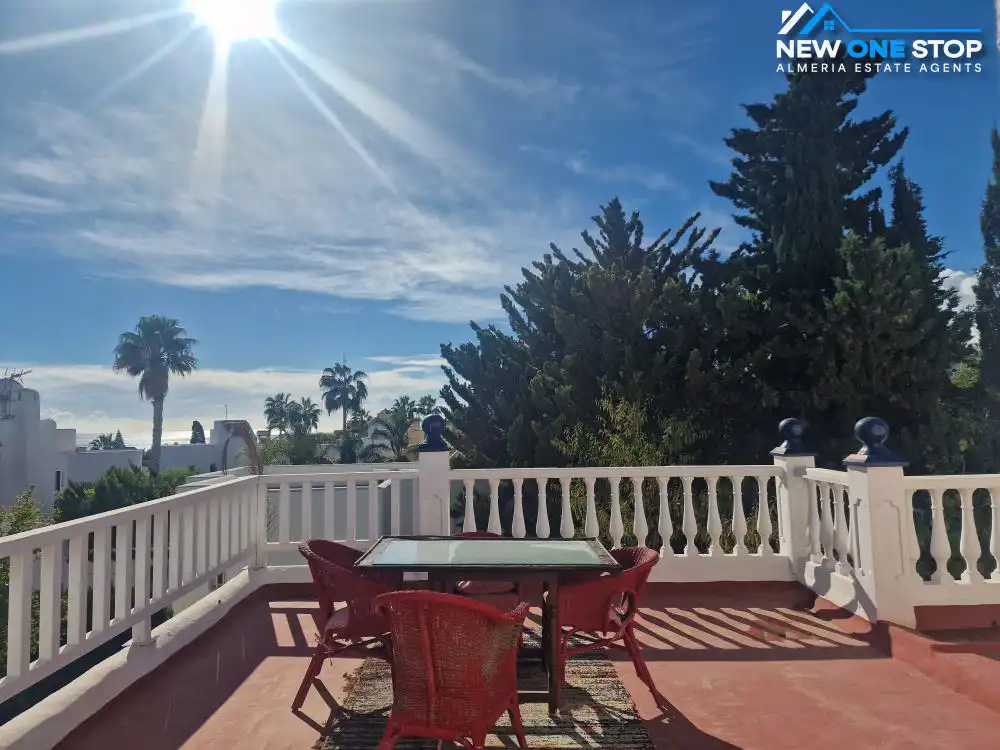 Terraza de Casa o chalet en venta en Mojácar con Aire acondicionado, Calefacción y Jardín privado
