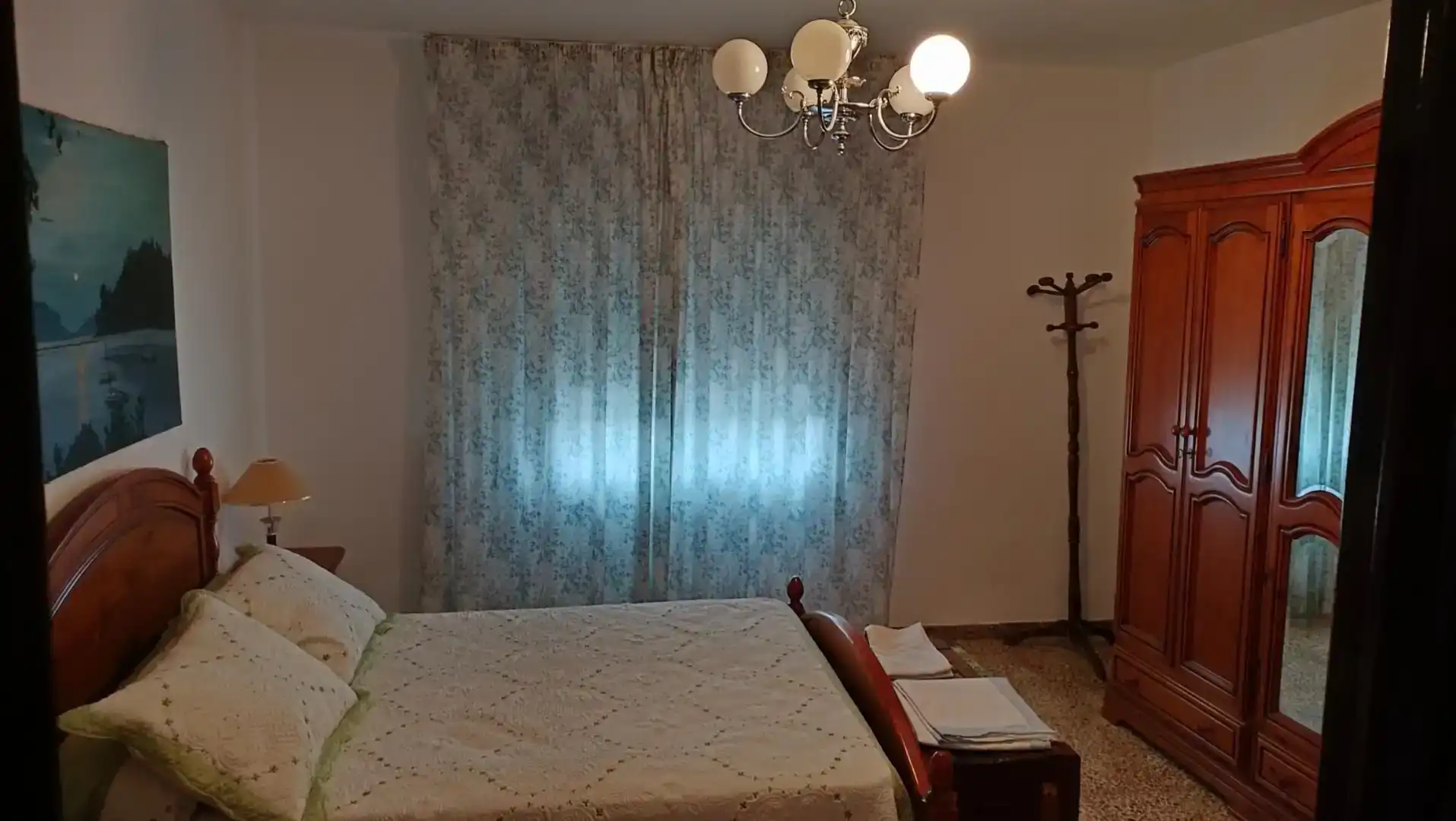 Schlafzimmer von Wohnung zur Miete in Cañaveral mit Klimaanlage, Möbliert und Ofen