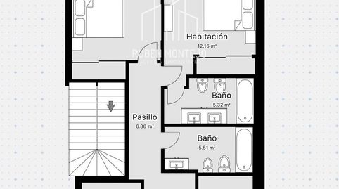 Foto 3 de Casa adosada en venta en Serranitos, Monterrubio de Armuña, Salamanca