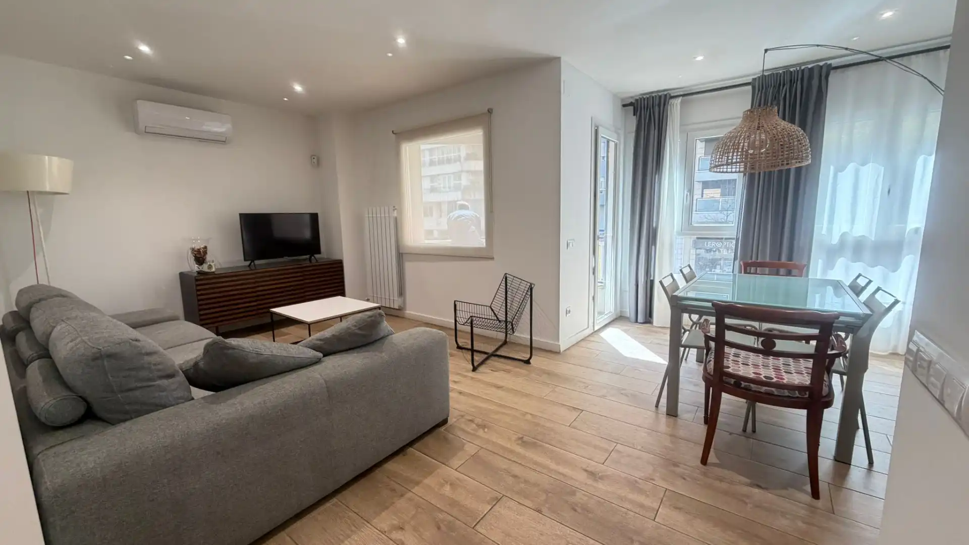 Sala d'estar de Pis en venda en  Lleida Capital amb Aire condicionat, Calefacció i Terrassa