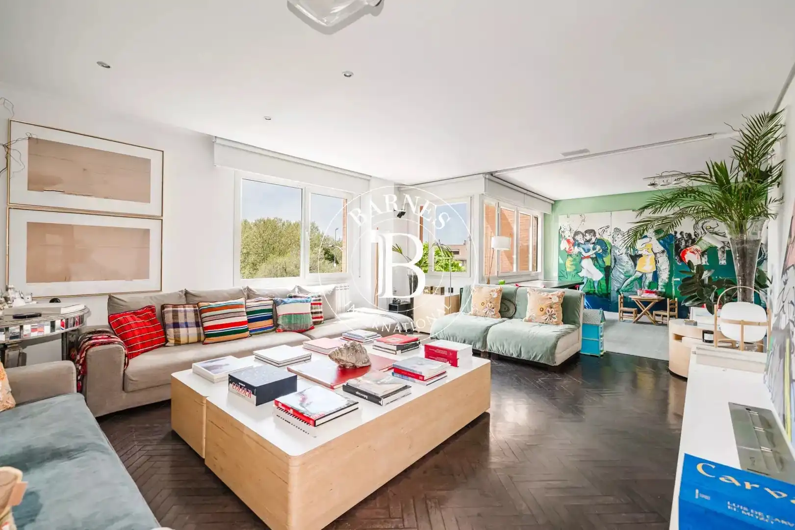 Sala de estar de Ático en venta en  Madrid Capital con Aire acondicionado, Calefacción y Terraza