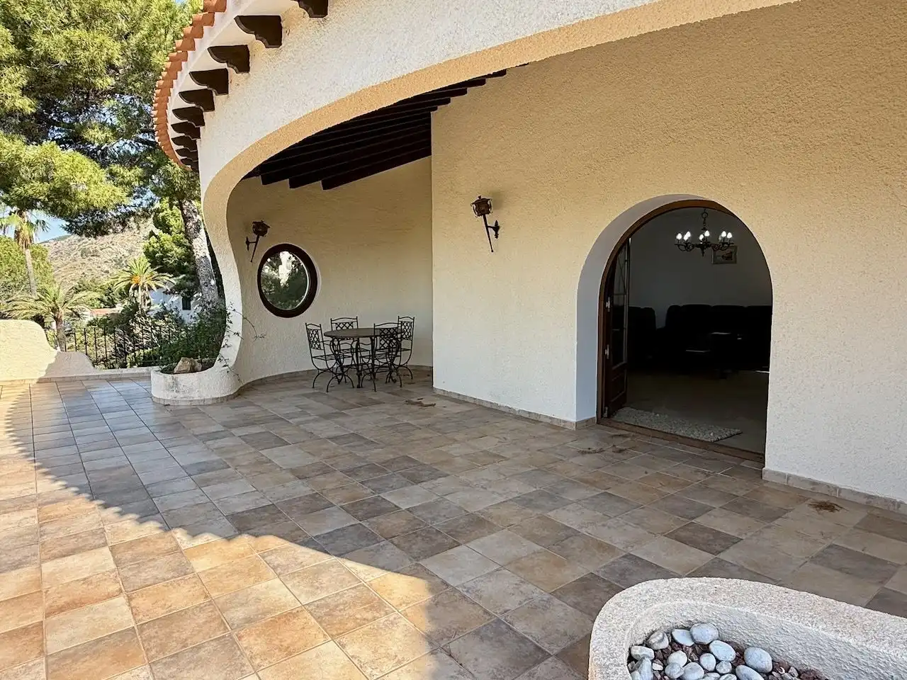 Terraza de Casa o chalet en venta en Altea con Aire acondicionado, Calefacción y Jardín privado
