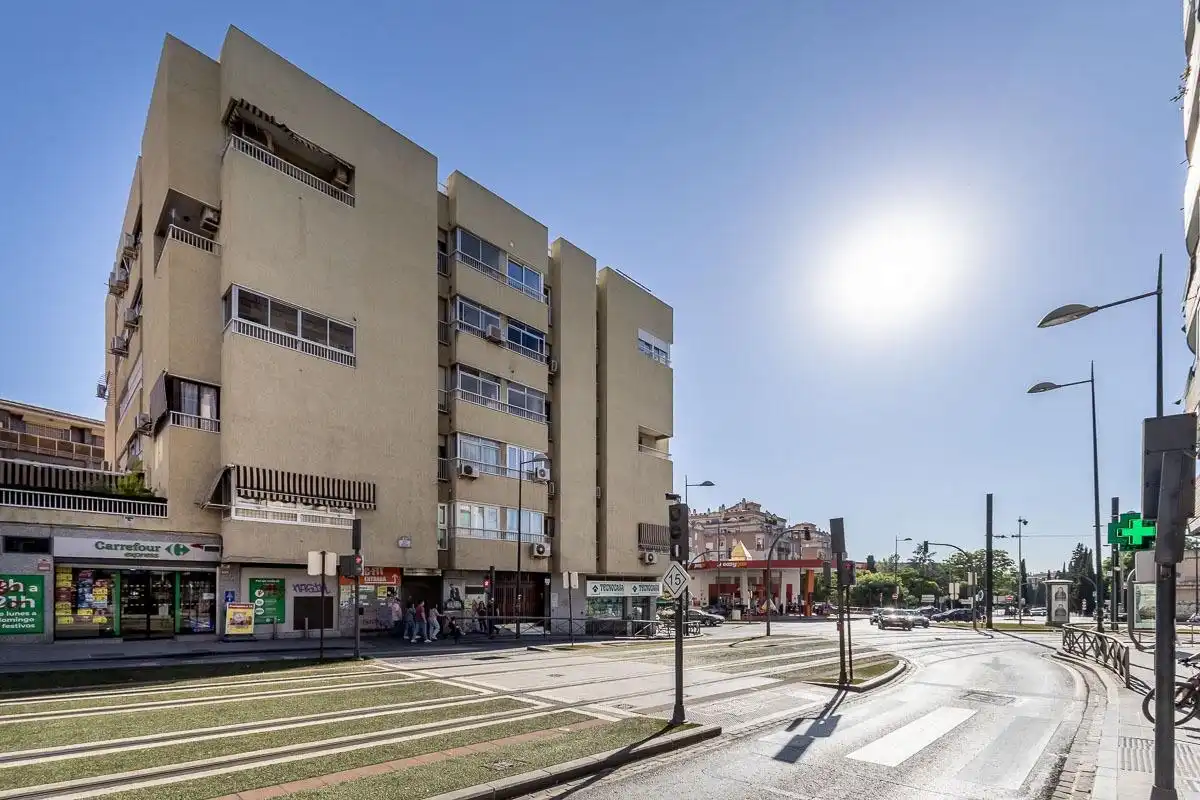 Exterior view of Flat for rent in Granada  with Air Conditioner, Heating and Terrace