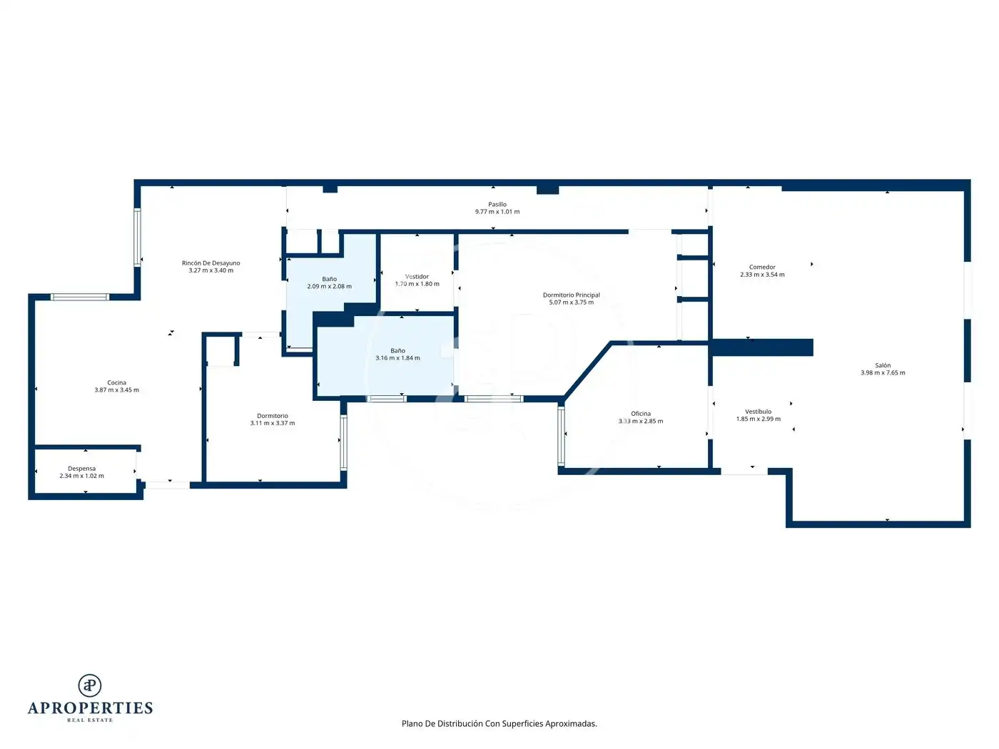 Piso en venta en Madrid con Aire acondicionado, Calefacción y Balcón