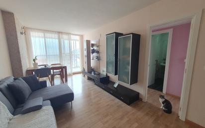 Living room of Flat for sale in Villajoyosa / La Vila Joiosa  with Air Conditioner, Terrace and Swimming Pool