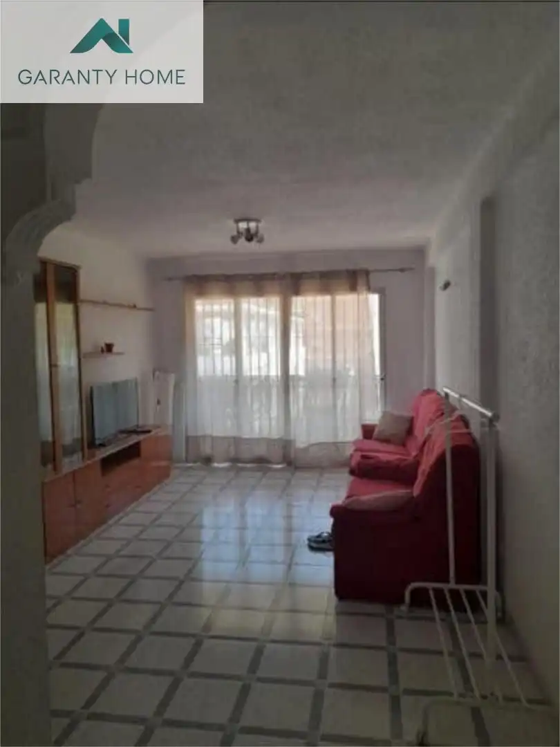 Sala de estar de Piso de alquiler en Málaga con Amueblado y Balcón