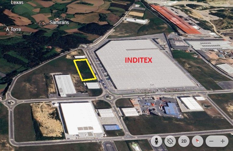 Exterior view of Industrial buildings for sale in A Laracha  