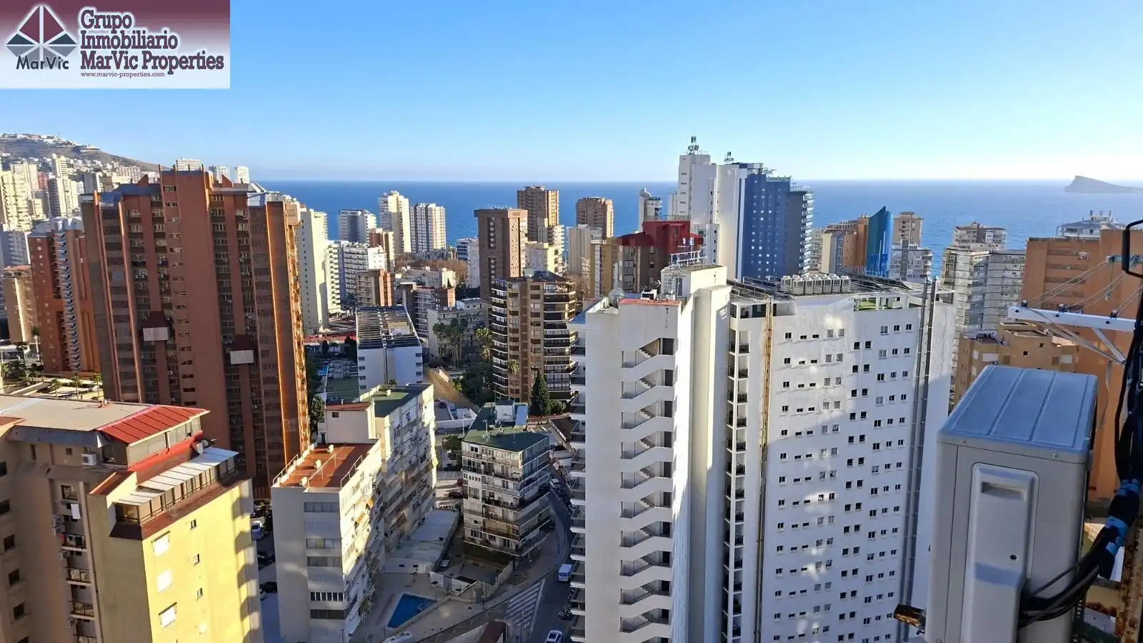 Exterior view of Flat for sale in Benidorm  with Furnished and Community pool
