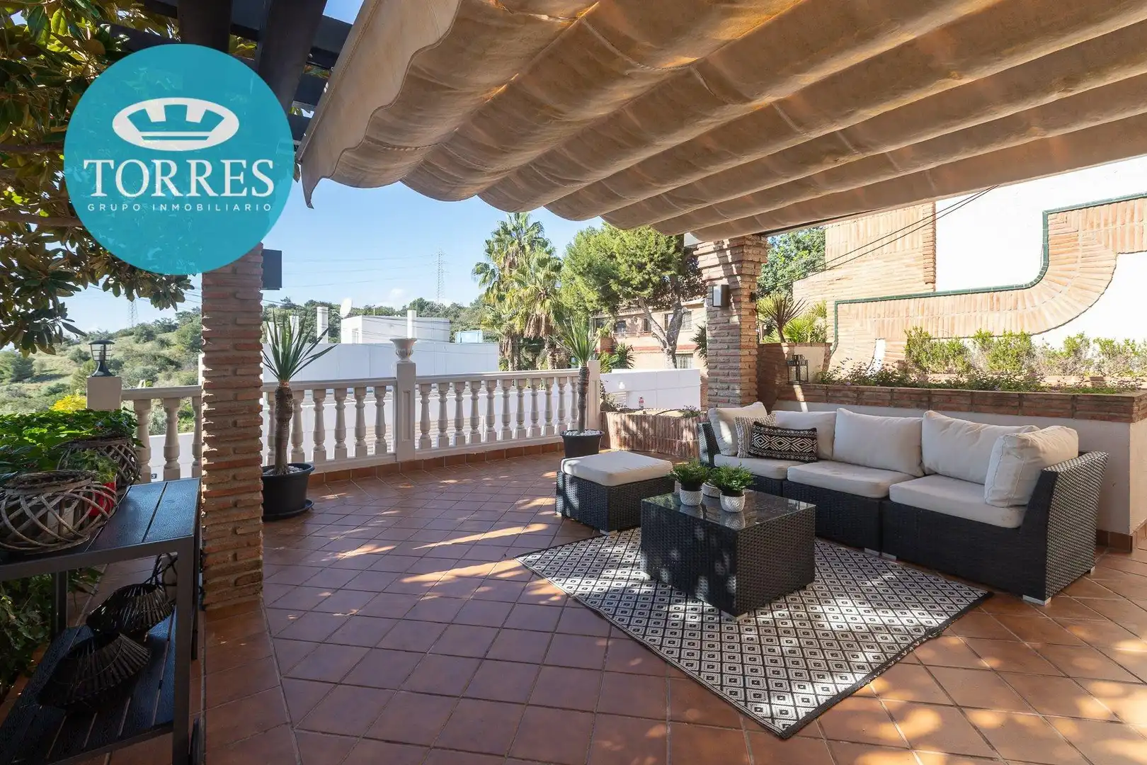Terraza de Casa o chalet en venta en Málaga con Aire acondicionado, Calefacción y Jardín privado