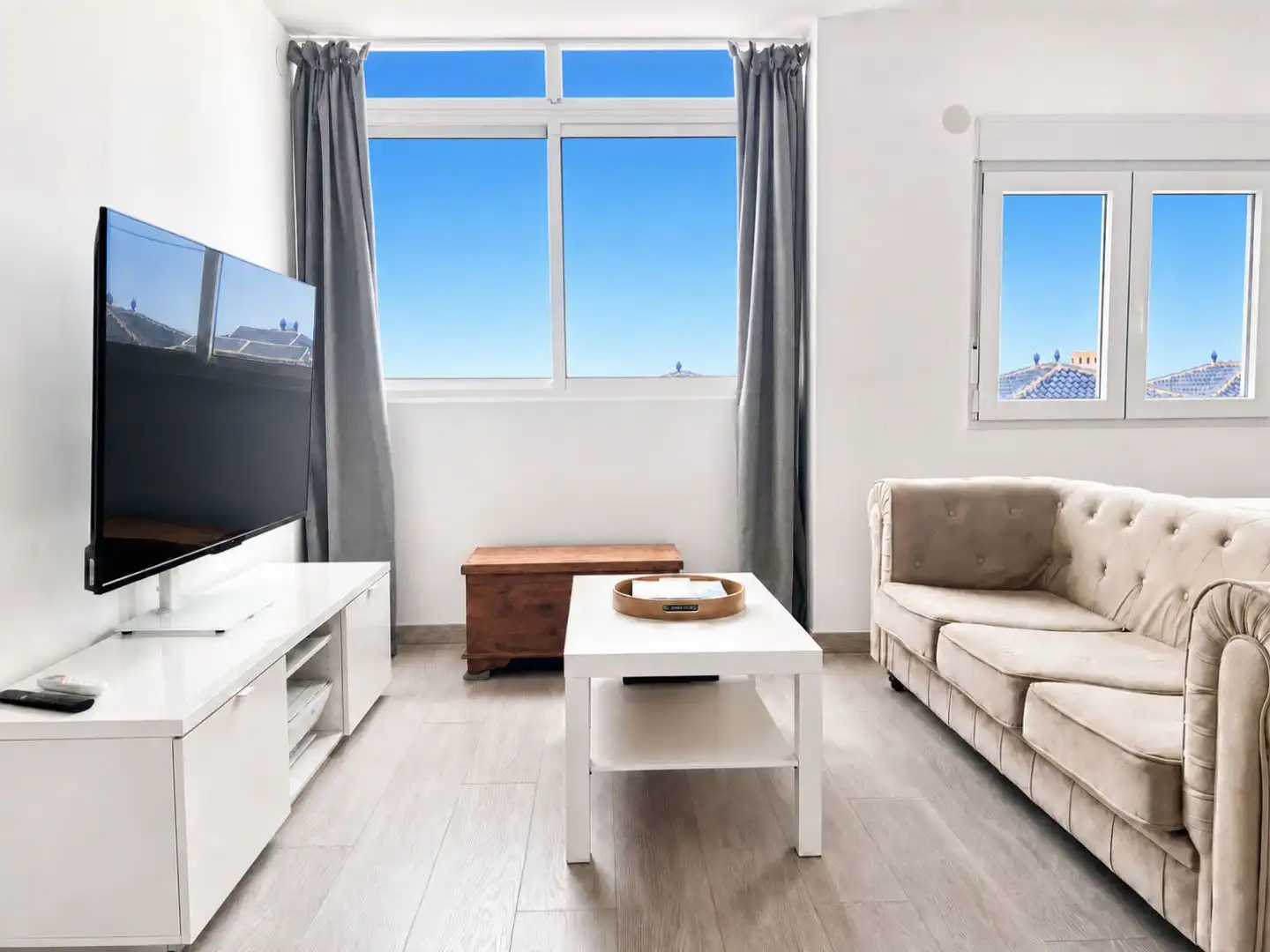 Sala de estar de Casa o chalet en venta en Santa Pola con Aire acondicionado, Terraza y Balcón