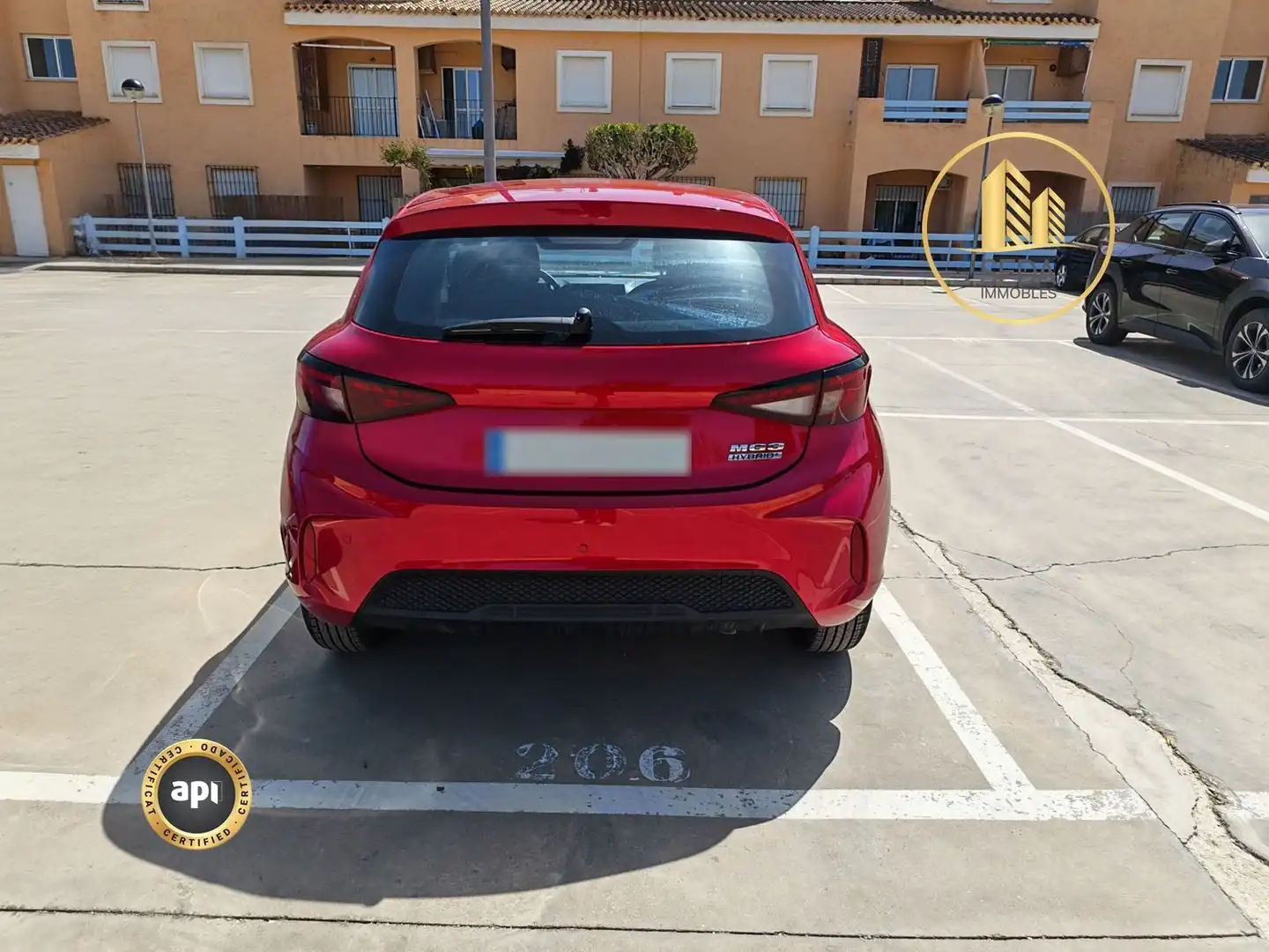 Parking of Flat for sale in Vera  with Air Conditioner, Private garden and Terrace