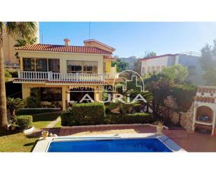 Exterior view of House or chalet for sale in  Valencia Capital  with Air Conditioner, Heating and Private garden