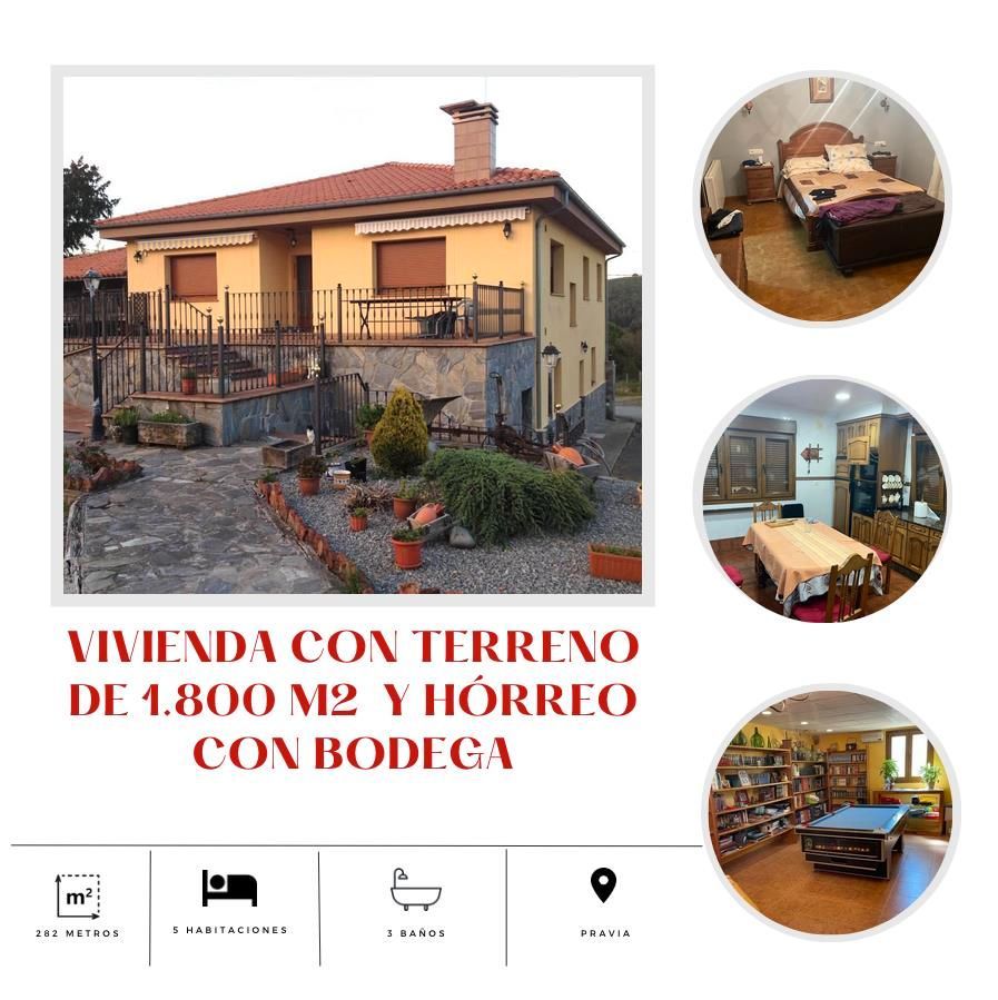 Jardín de Casa o chalet en venta en Pravia con Terraza y Trastero