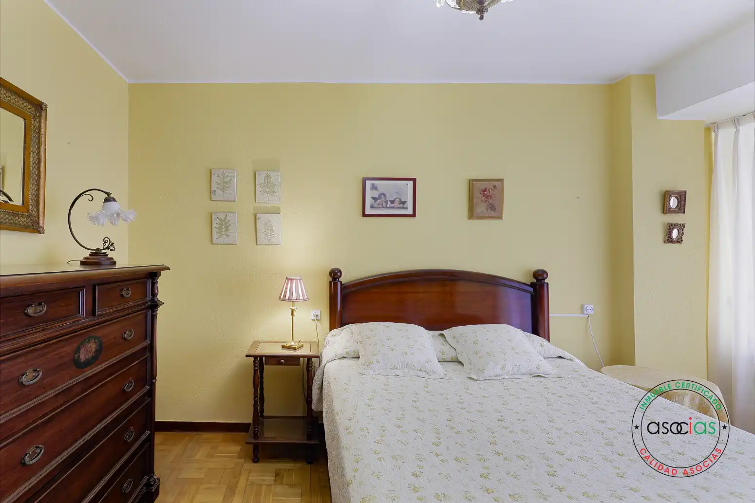Bedroom of Flat for sale in Gijón   with Heating